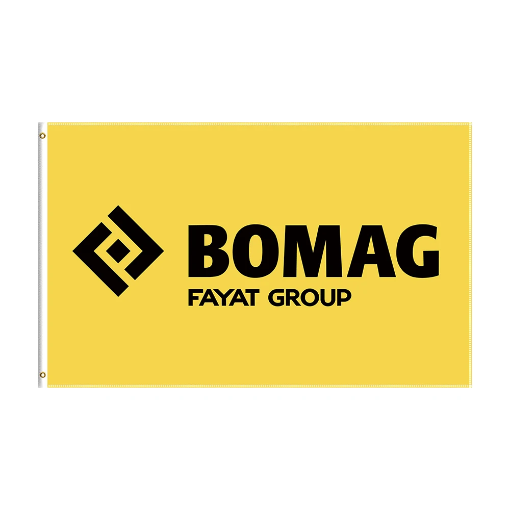 

3x5 Ft BOMAG Flag Polyester Digital Printed Roller Banner