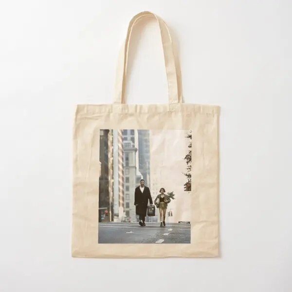 

Leon The Professional Cotton Canvas Bag Travel Reusable Fashion Ladies Designer Tote Unisex Handbag Grocery Fabric Printed