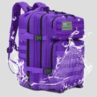 Тактический рюкзак 45 л для мужчин и женщин, военная уличная водонепроницаемая Спортивная Сумка для кемпинга, походов, рыбалки, Велосумка с 3D рисунком