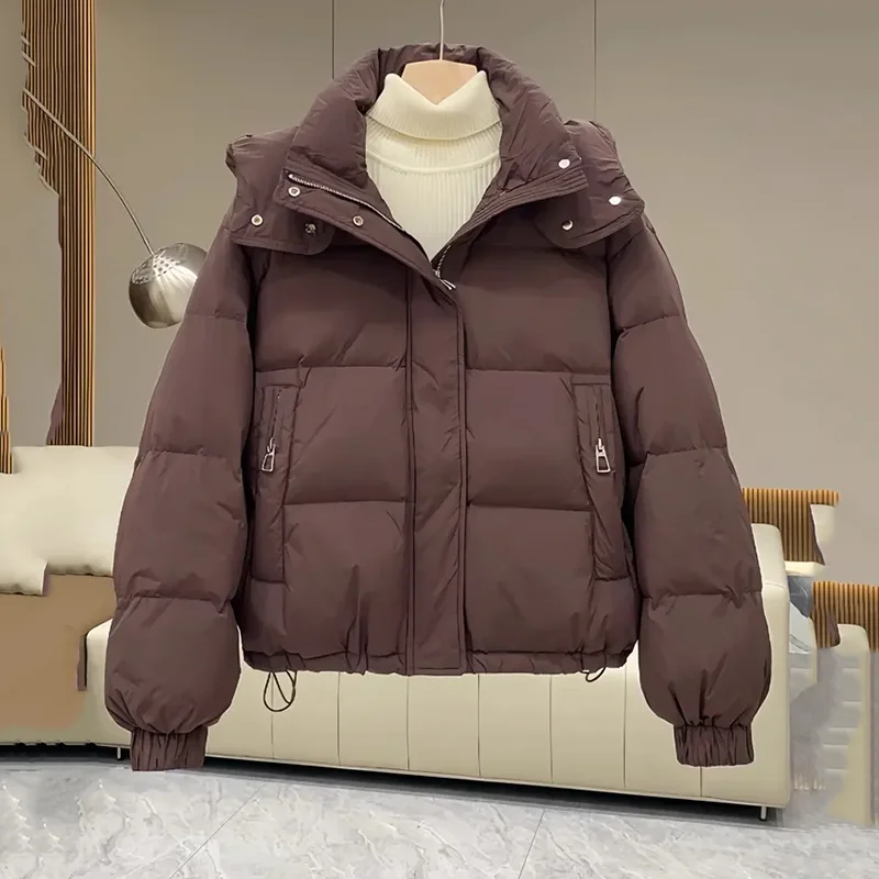 Женская зимняя парка с хлопковой подкладкой