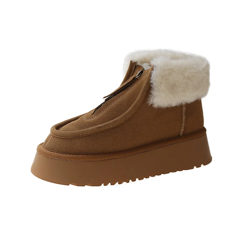 

Новинка 2022, женская теплая обувь, женские зимние сапоги, повседневная обувь на толстой подошве, женские удобные нескользящие Сапоги Botas Mujer