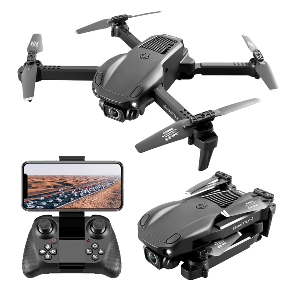 

V22 Drone Mini 6K HD Dual Camera FPV Professional Aerial Photography Obstacle Avoidance Foldable RC Quadcopter Helicopter Toy