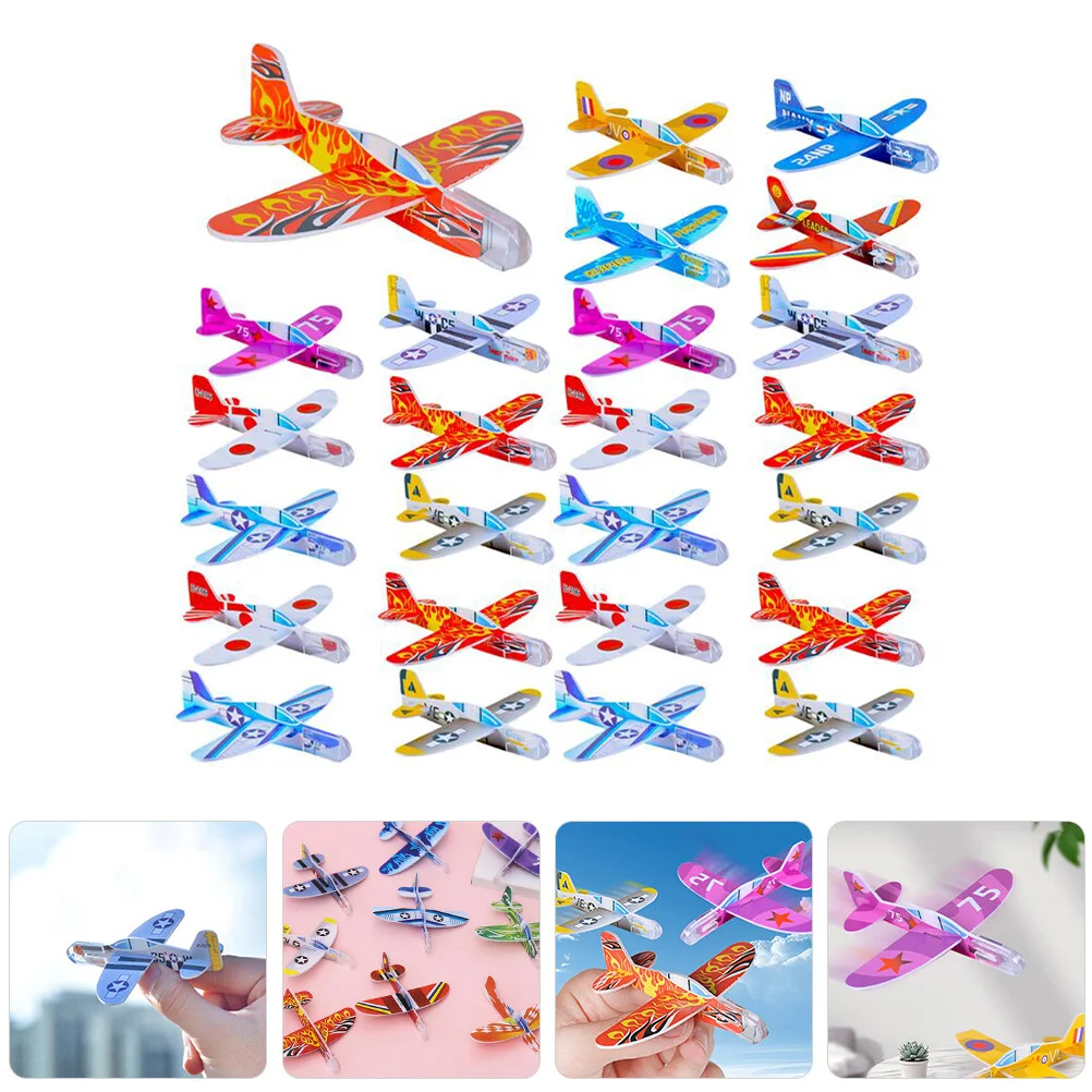 

36 Pcs Airplane Toy Flying Foam Toys Model Glider Airplanes Kids Children Gift Throwing Hand