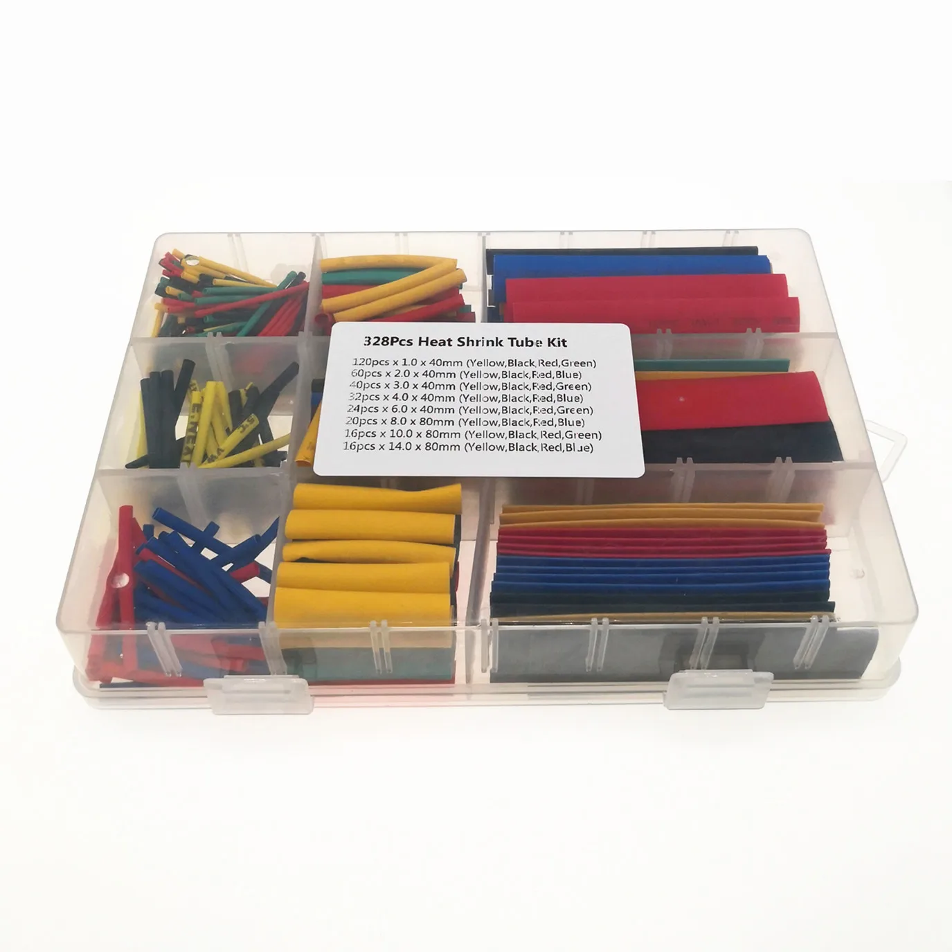150-530 шт термоусадочные трубки изоляционные ассортимент электронный