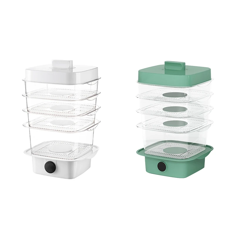 

Пищевая крышка, прозрачная многослойная пищевая изоляционная крышка с цифровым контролем температуры для домашней кухни