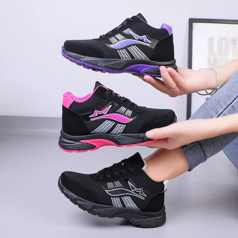 

Женские Дизайнерские кроссовки, повседневная обувь на платформе, белые, модные