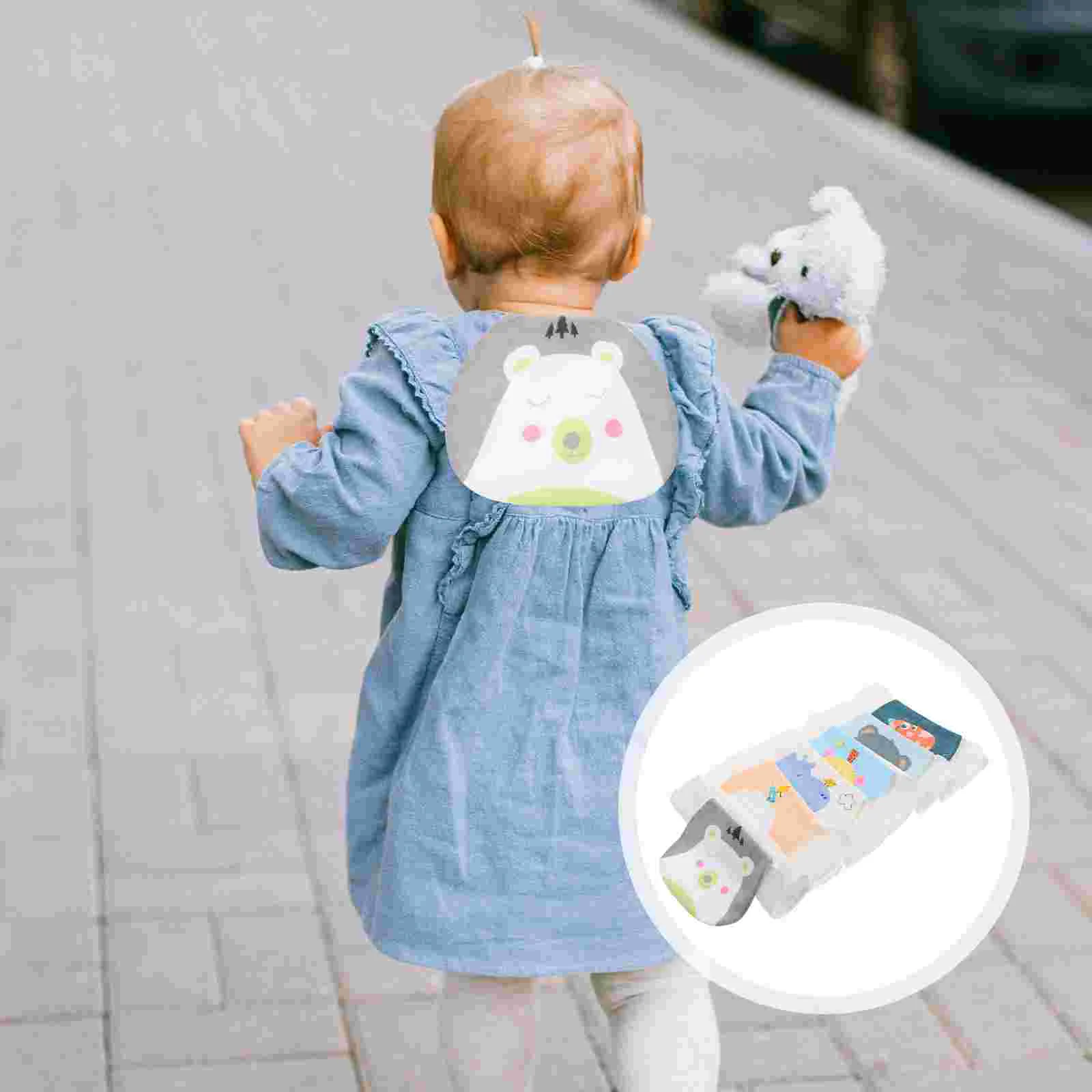 

6pcs Burp Cloths Handkerchief Washcloths Sweat Absorbent Towels 4- layer Gauze Saliva Wipes Feeding Towel for Infant Toddler