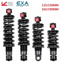 exa mountain bike rear shock absorbers 291r hydraulic spring rear shock 550650 lb rear shock 125150165190mm shock mtb