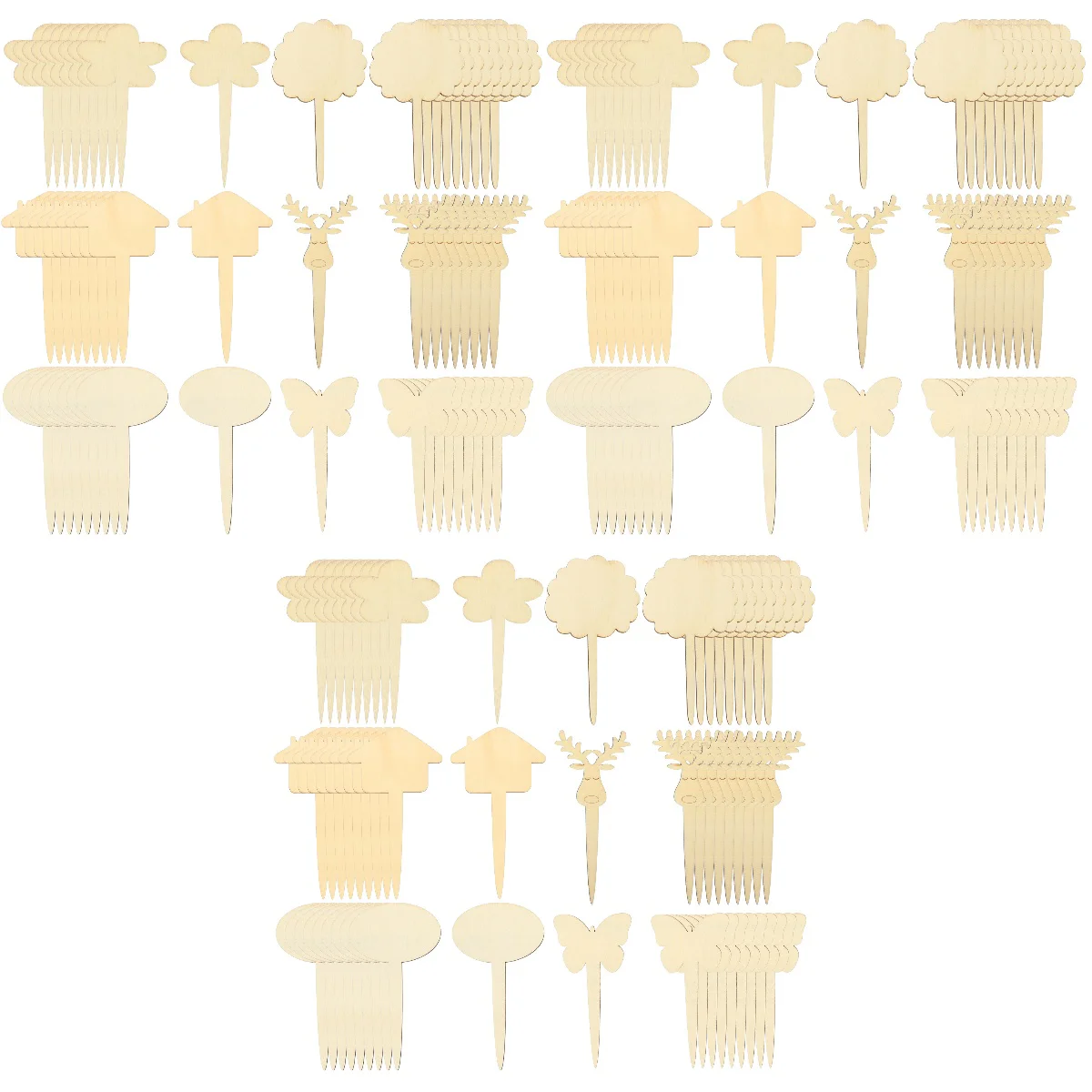 

180 Labels Replaceable Markers Household Garden Markers Accessory