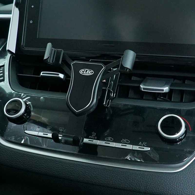 

Car phone holder mobile phone clip cradle stand air outlet mount bracket for Toyota Corolla 2019 2020 2021 accessories