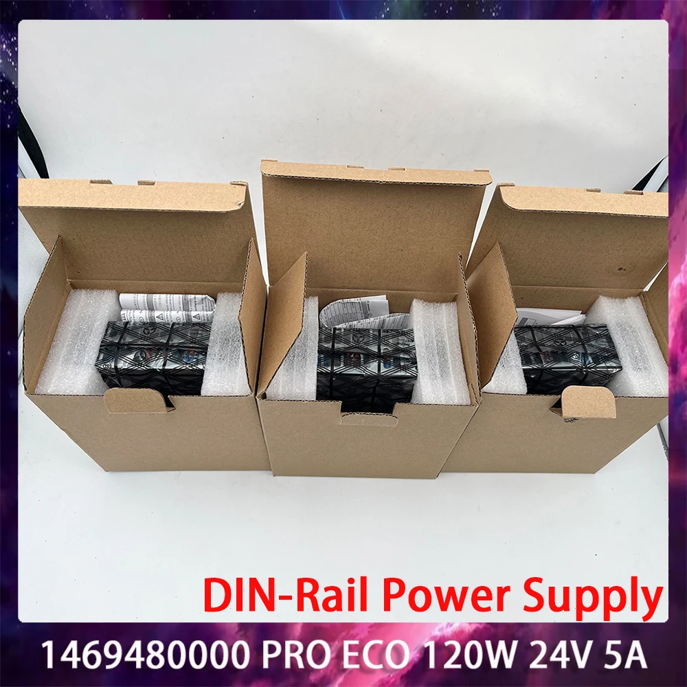 

New 1469480000 PRO ECO 120W 24V 5A DIN-Rail Power Supply For Weidmuller High Quality Works Perfectly Fast Ship