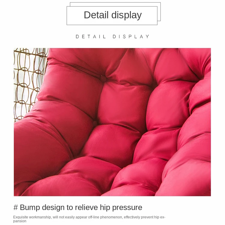 Подвесное кресло в форме яйца