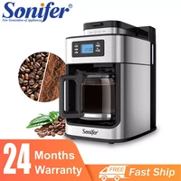 2 in1 drip coffee machine apply to groundbeans home appliances dripping coffee maker with digital displaykeep warm son