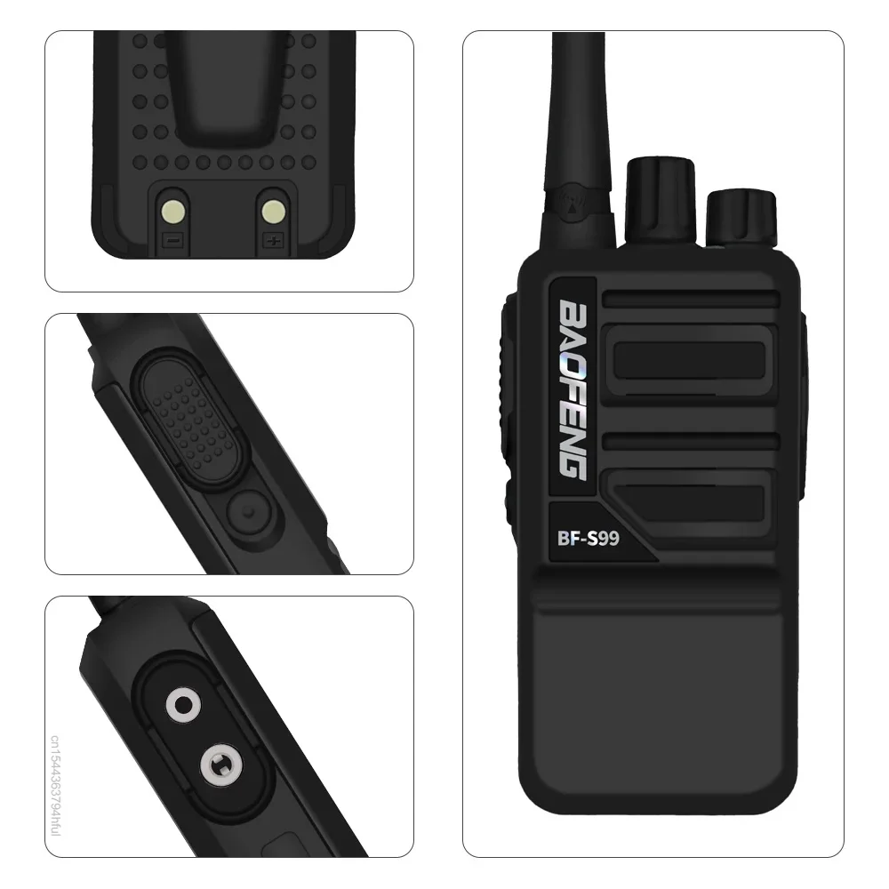 Wlakie Talkie BF-S99 Original Baofeng Two Way Radio BF S99 Handheld Ham CB 8W Update of BF-888S Intercom FM Transceiver |