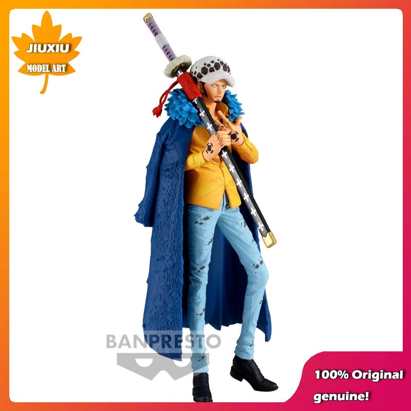 

ONE PIECE Trafalgar D. Water Law 23cm 100% Original genuine PVC Action Figure Anime Figure Model Toys Figure Doll Gift