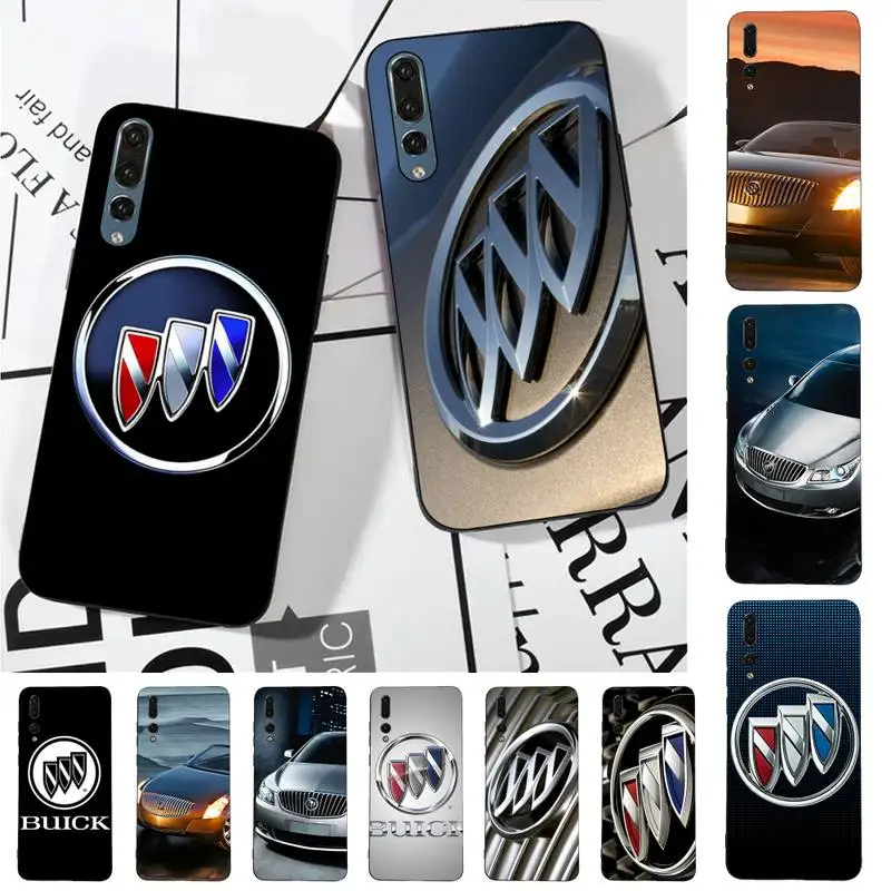 

Luxury B-Buicks Logo Phone Case for Huawei P30 40 20 10 8 9 lite pro plus Psmart2019