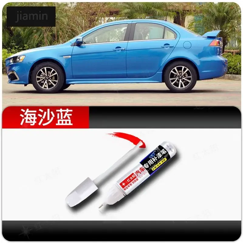 

Для Mitsubishi Lancer Evolution автомобильная краска ручка черно-белый артефакт для ремонта царапин оригинальный ослепительный красный