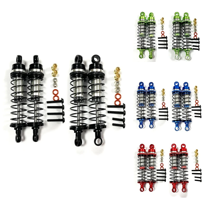 

2023 Hot-Metal Front And Rear Shock Absorber Damper For Losi 1/18 Mini-T 2.0 1/16 Mini-B RC Truck Car Upgrades Parts