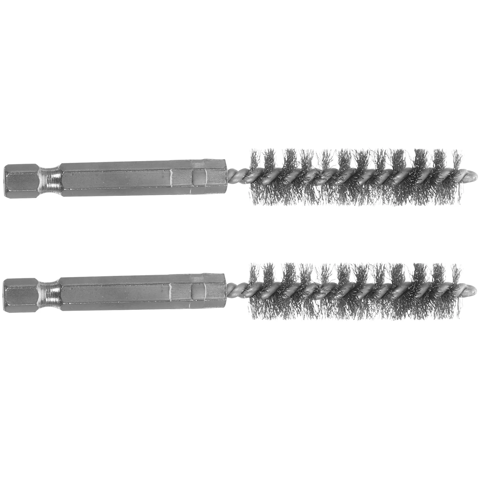 

2 Pcs Electric Wire Pipe Deburring Tool Brushes Cleaning Bore Drill Stainless Steel