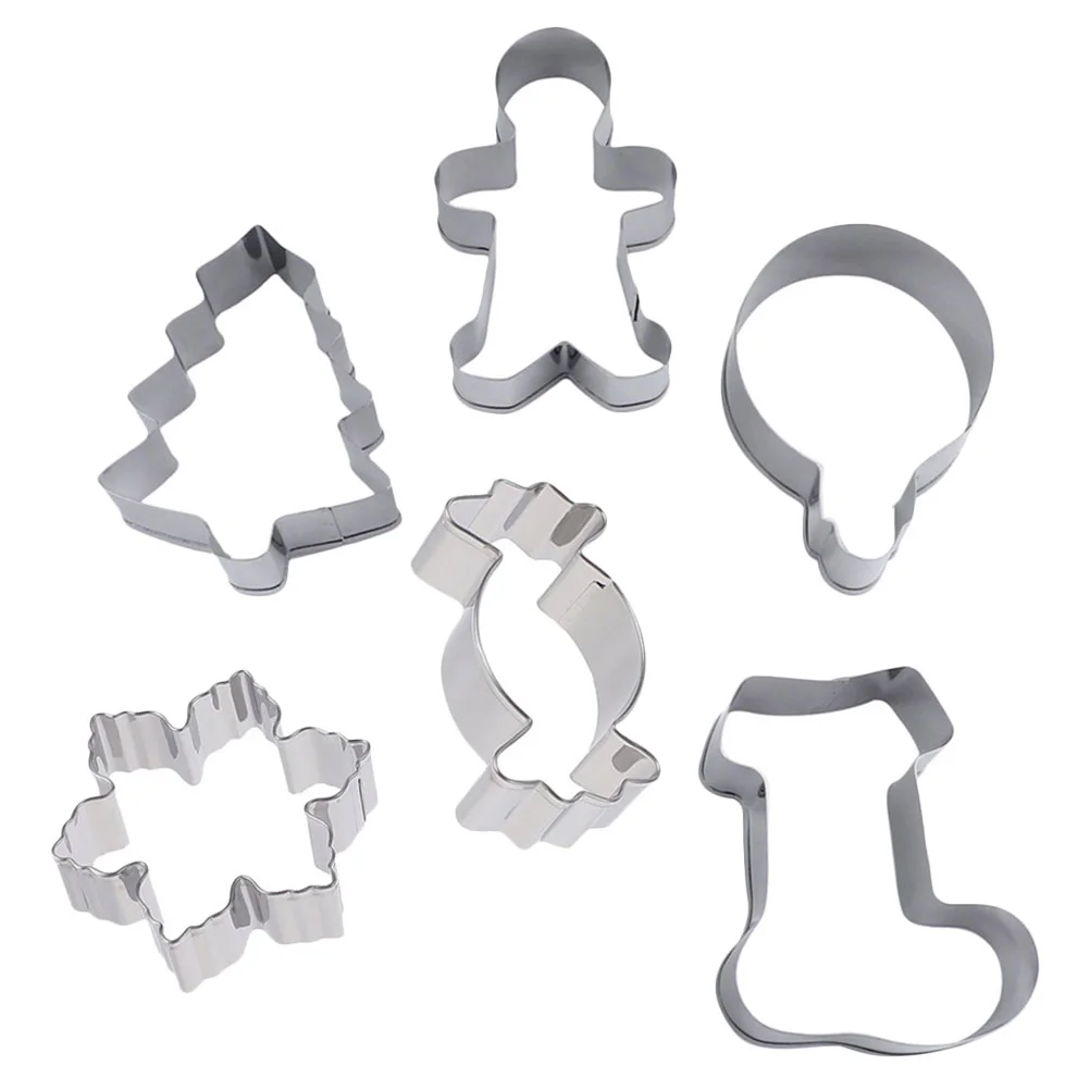 

Cookie Christmas Cutterbiscuit Moldmolds Gingerbread Korean Shape Baking Tree House Cake Fondant Kit Snowflake Santa Bread