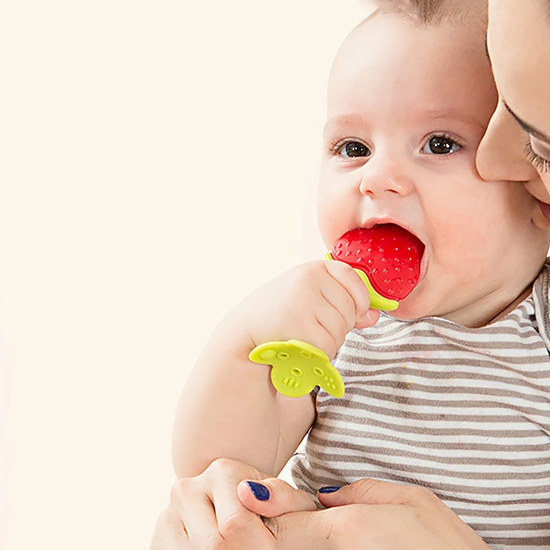 

1 шт., детский силиконовый Прорезыватель для зубов