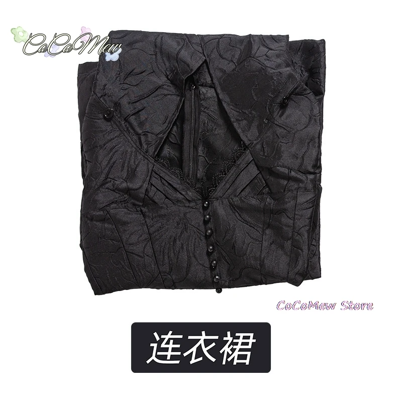 Костюм для косплея жемчужной леди вампира страшная ролевая накидка с капюшоном