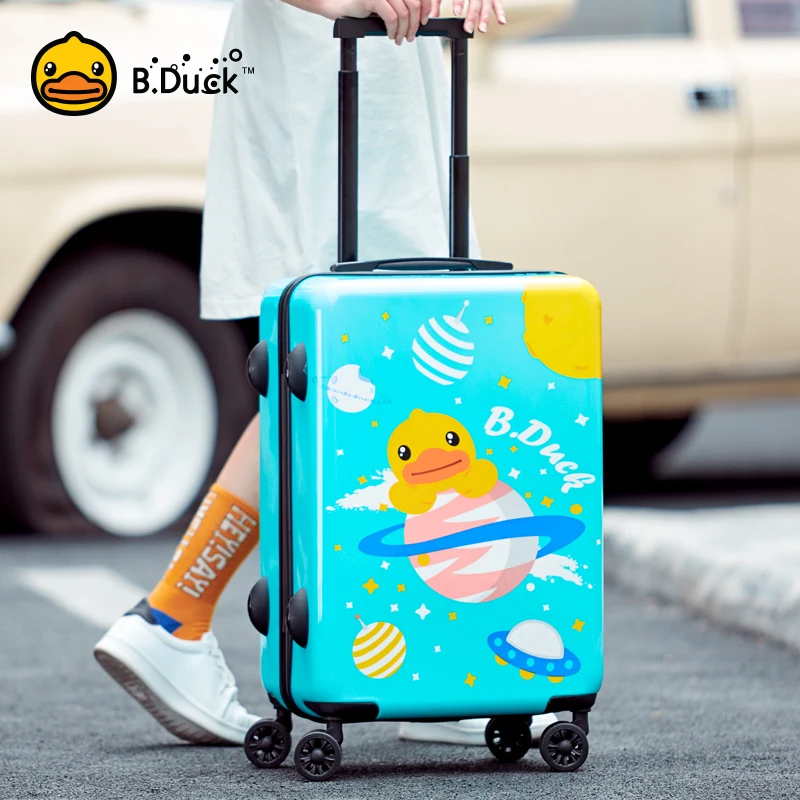 AOWEILA Luggage Hand Suitcase on Wheel Travel Suitcase Trolley Case Boarding Starry Sky Small Fresh 20 Inch For Women and Men