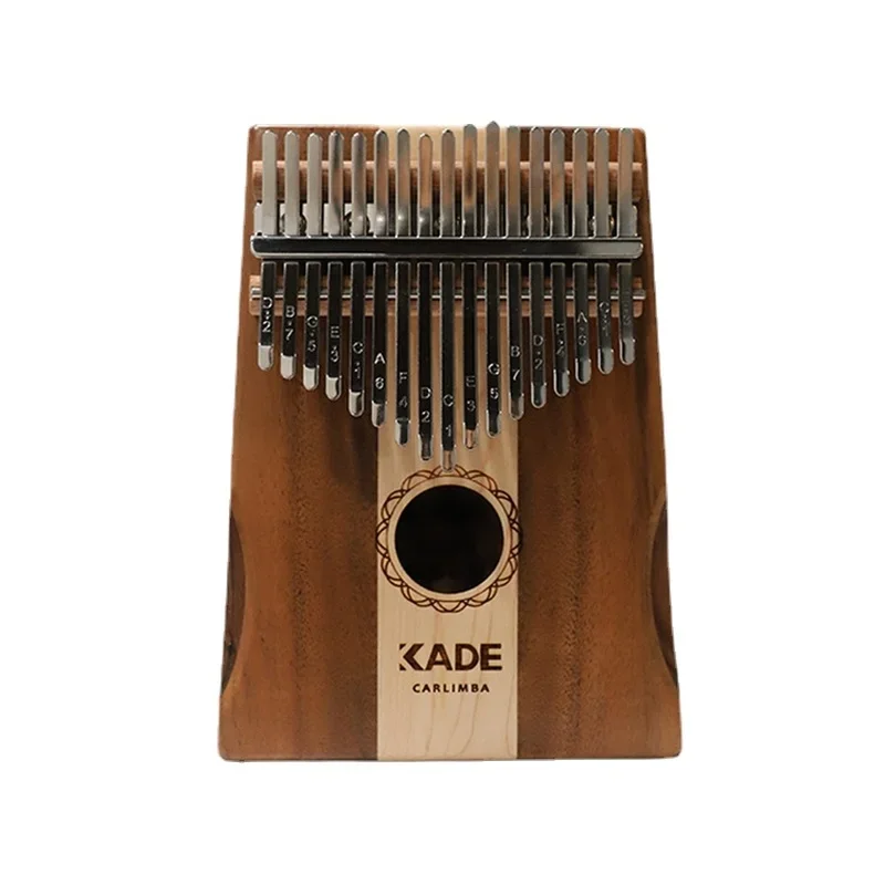 Деревянная клавиатура Kalimba 17 клавиш большой палец музыкальная подарок на любовь