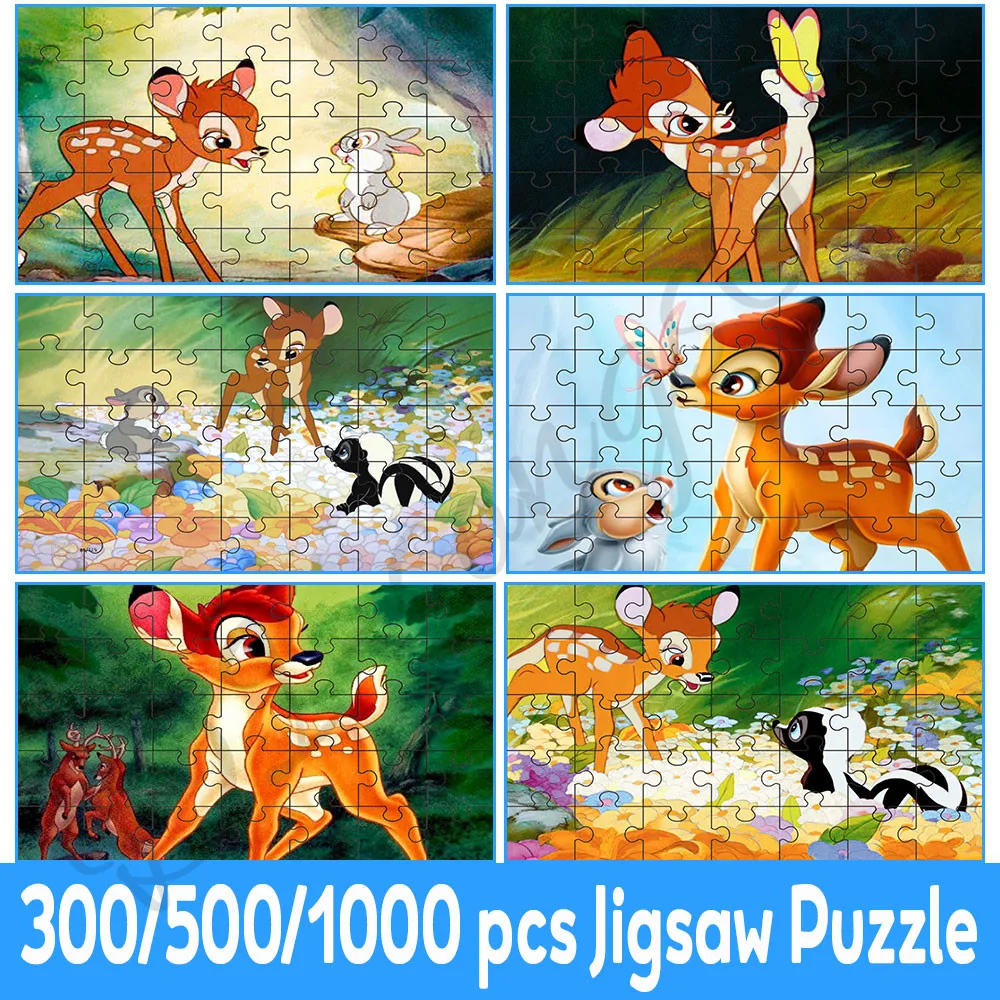 

Пазл из бумаги для детей Disney, 35/300/500/1000 шт.