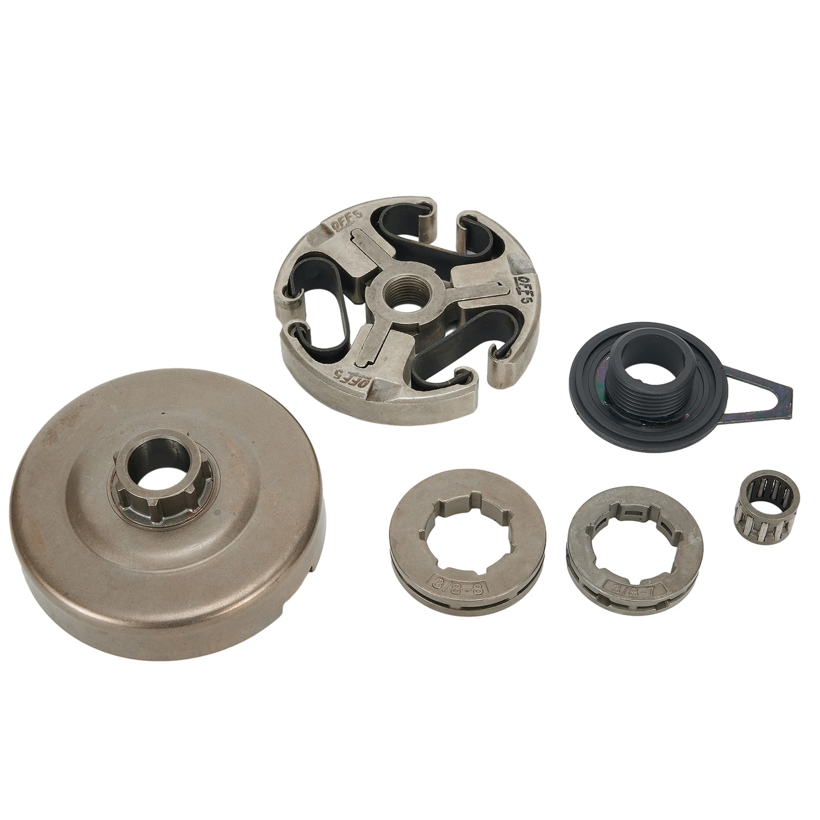 

Clutch Drum Assembly For Husqvarna 372 372XP 371 365 362 Chainsaw Sprocket Rim 3/8" 7T 8T Garden Power Tool Accessories