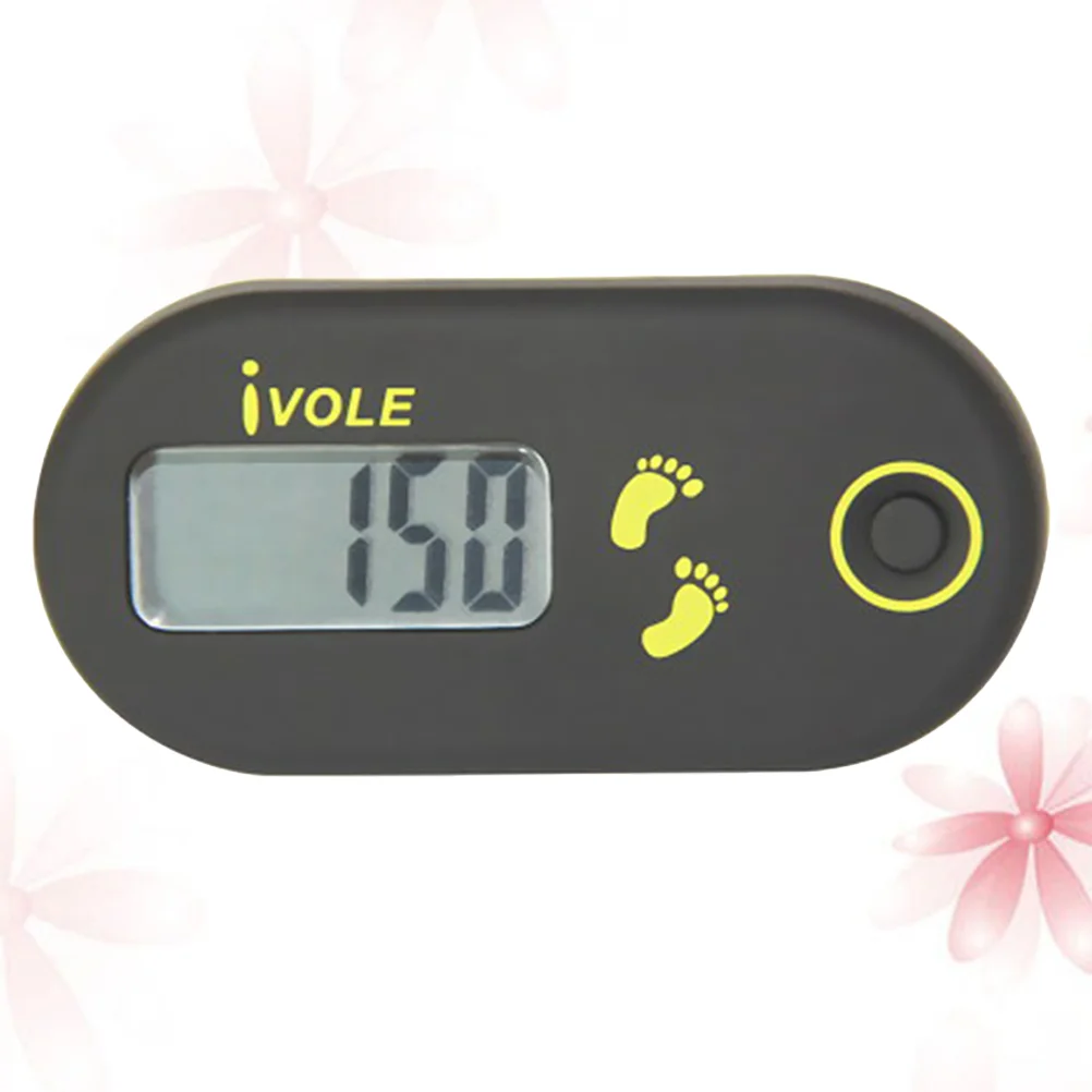 

Pedometer Step Walking 3D Sports Fitness Electronic Clip Pedometers Steps Tool Gadget Tracker Information Digital Running Single