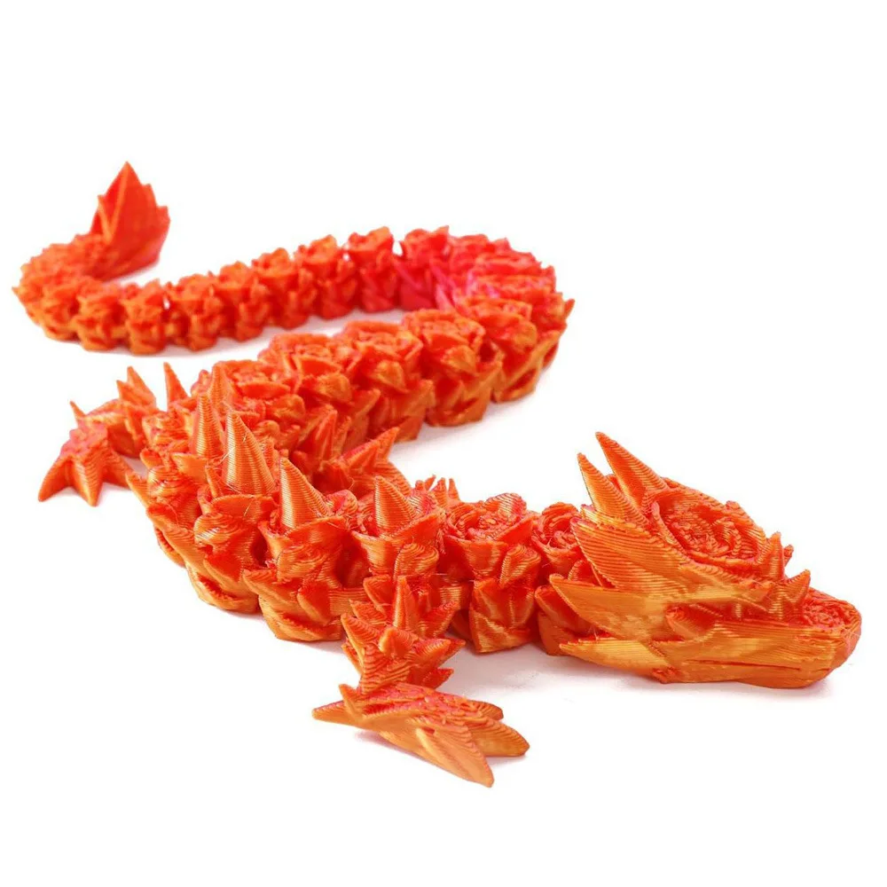 3D-печать розового дракона розовое яйцо многосоставная подвижная ручная модель в