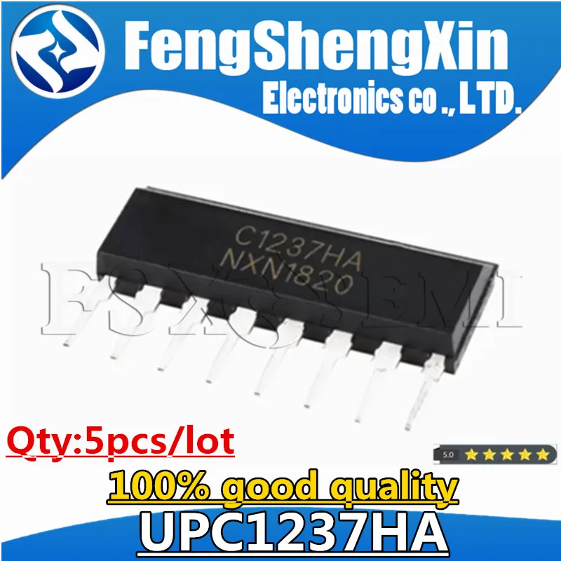 

5pcs/lot UPC1237HA UPC1237 UPC1237H C1237HA ZIP-8 POWER AMPLIFIER IC