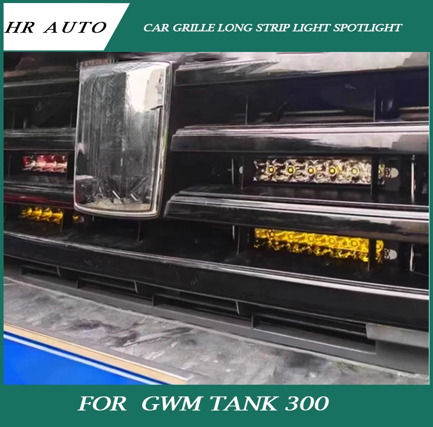 Авто передний бампер светодиодный желтый противотуманный фонарь подходит для GWM