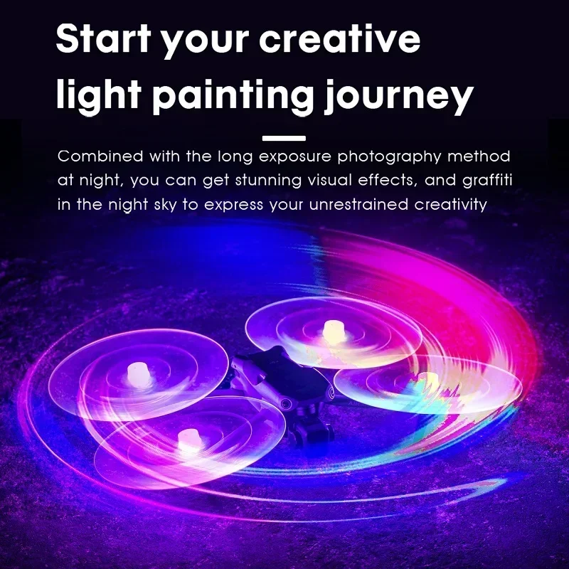 LED Flash Light Propeller Drone Propellers Low Noise 3 Flashing Mode Blade Compatible For DJI Air Drones