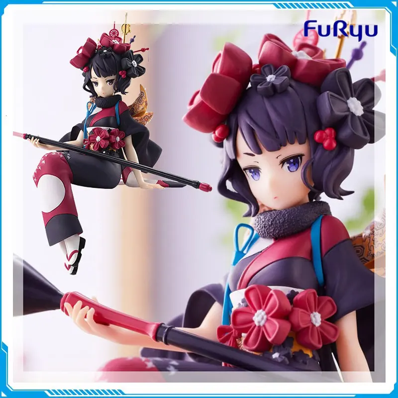 

Fate Grand Order FGO Foreigner Katsushika Hokusai Noodle Stopper Figure PVC Action Figure Model Doll Toys Furyu Original