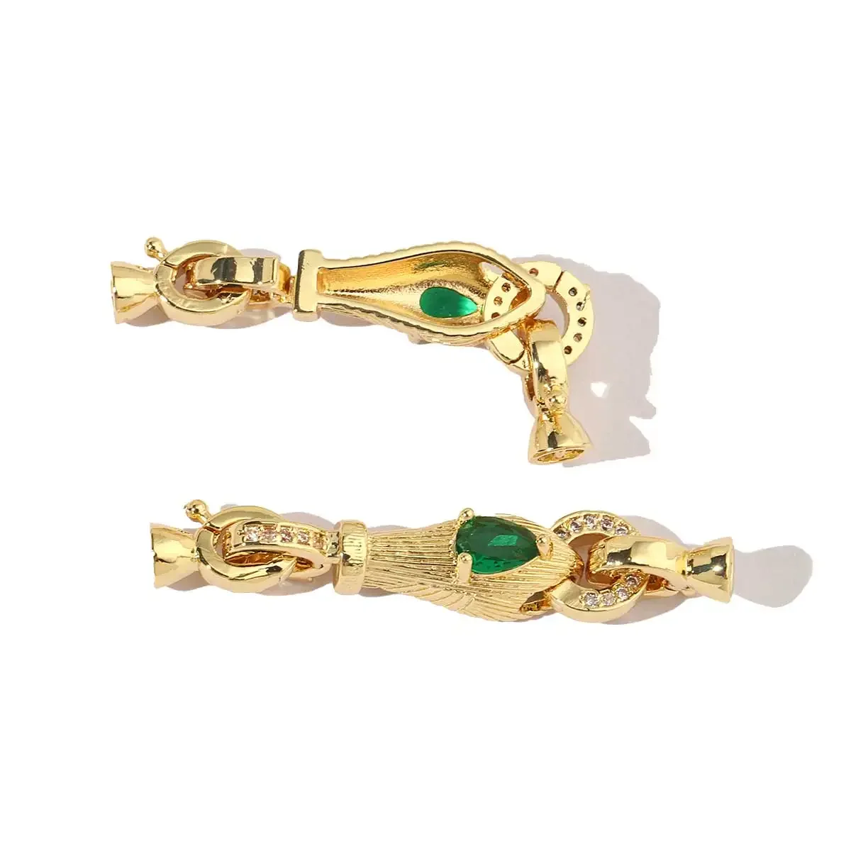 Vnistar 18-каратное золото Цвет CZ Змеиное сердце Съемные универсальные