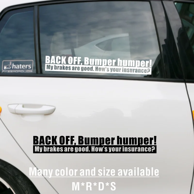 Задний бампер хумпер задняя дверь Забавный автомобиль грузовик окно виниловая