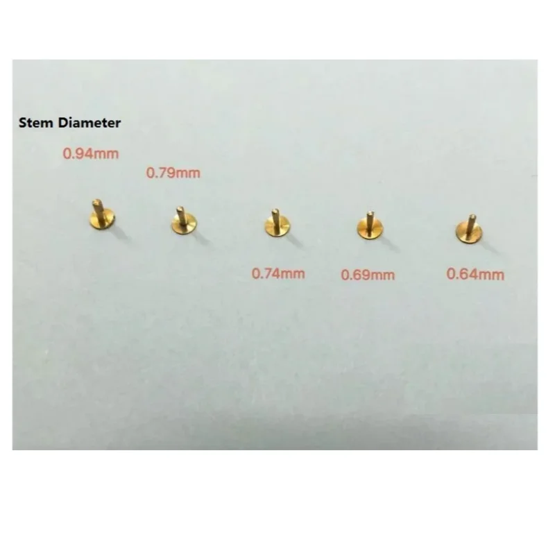 4 шт. латунные ножки циферблата для часов 0 64 мм 69 74 79 94 стержень T2511 |