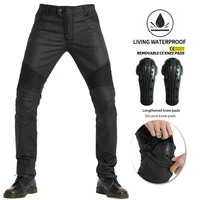 volero men motorcycle pants motorcycle jeans protective gear riding touring motorbike trousers with protect gears water proof