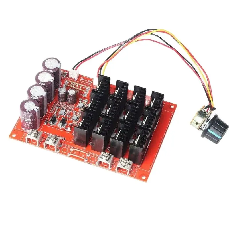 

9-50V PWM регулятор двигателя пост. Тока 3600W 60A с корпусом