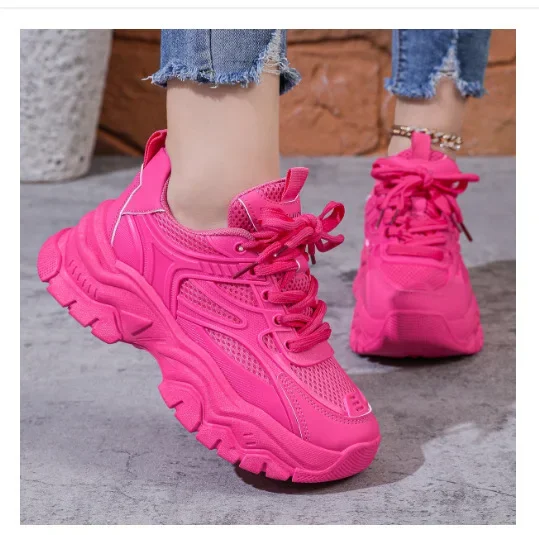 Женские кроссовки 2024 новые модные массивные женская уличная теннисная