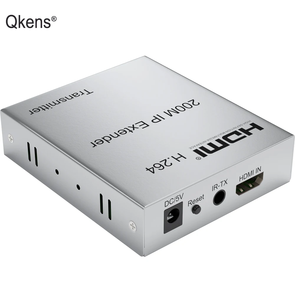 200 м IP HDMI удлинитель через UTP/STP CAT5e CAT6 RJ45 Ethernet LAN Сетевой кабель 1080p видео конвертер