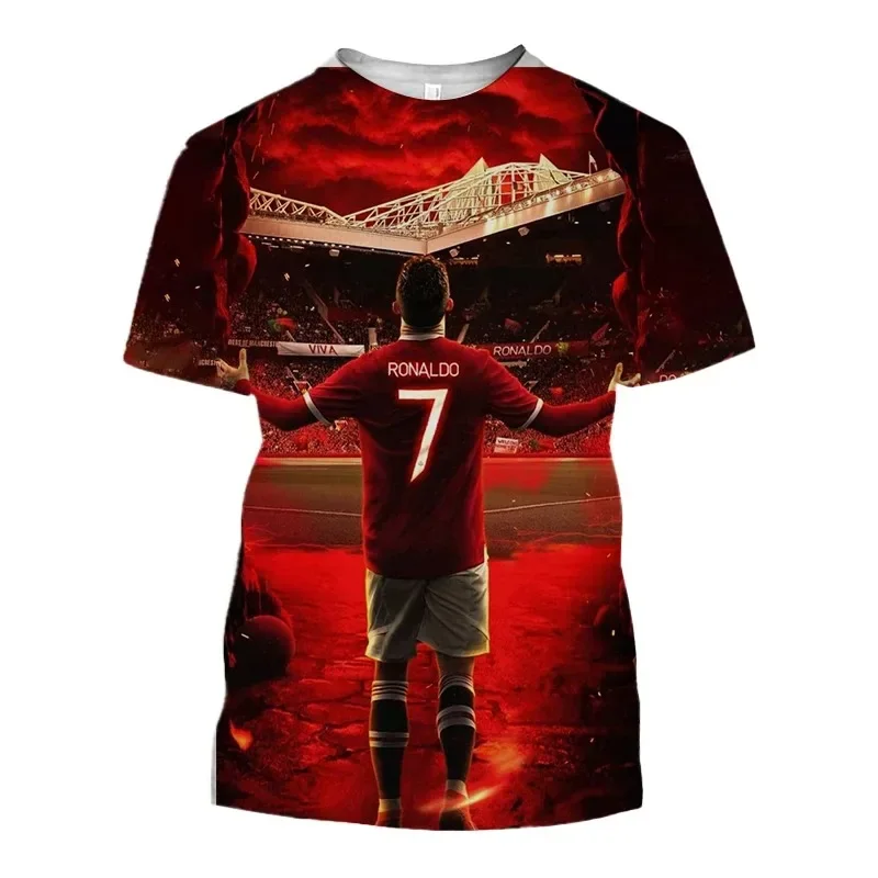 Футболка с принтом Криштиану Роналду
