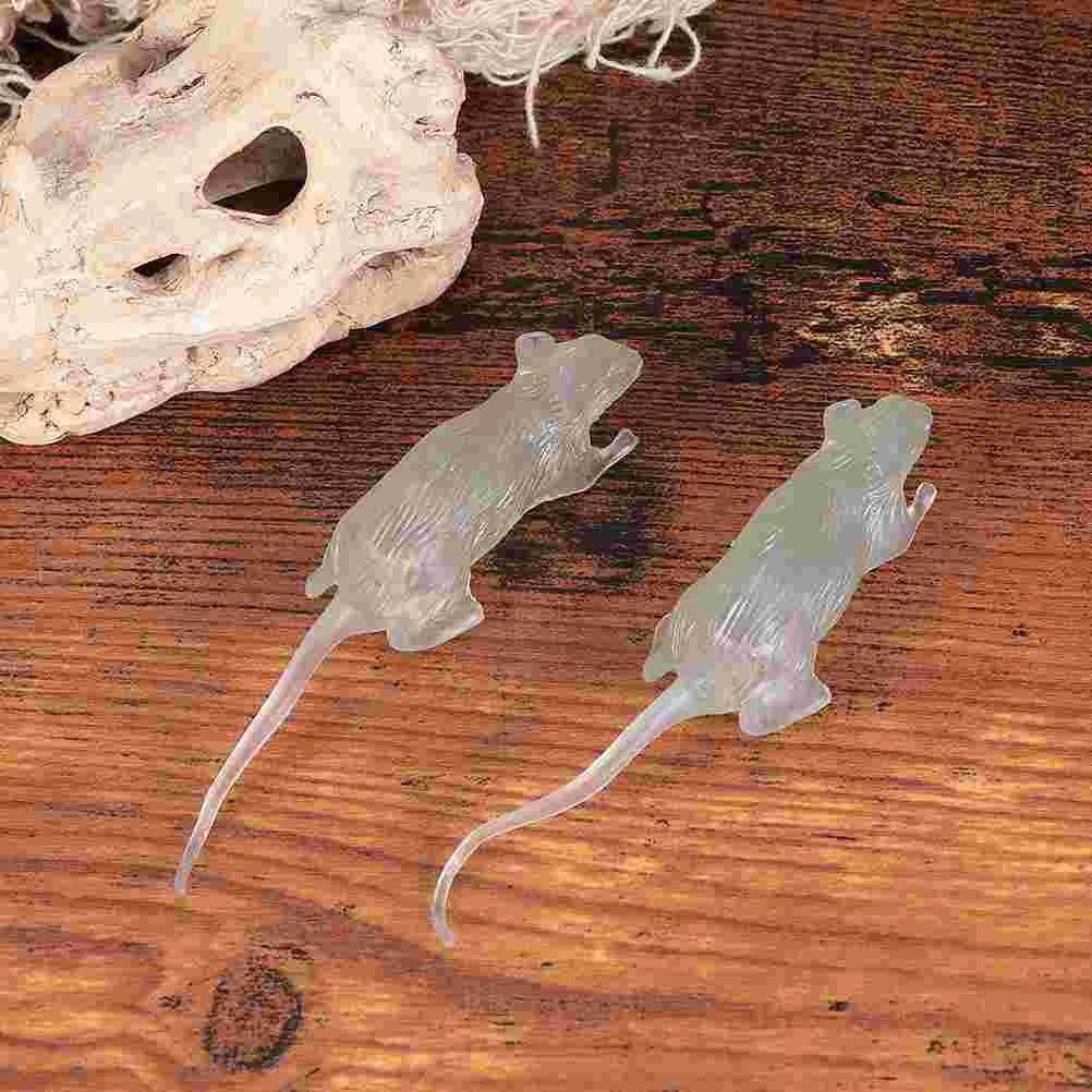 

20Pcs Creepy Fake Mouse Toys Halloween Prank Props Haunted House Scary Props