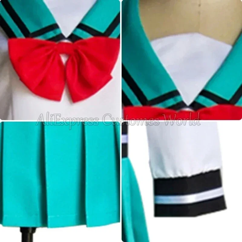 Женские костюмы для косплея аниме Teruhashi Kokomi платье Saiki Kusuo No Sai-nan Yumehara Chiyo униформа