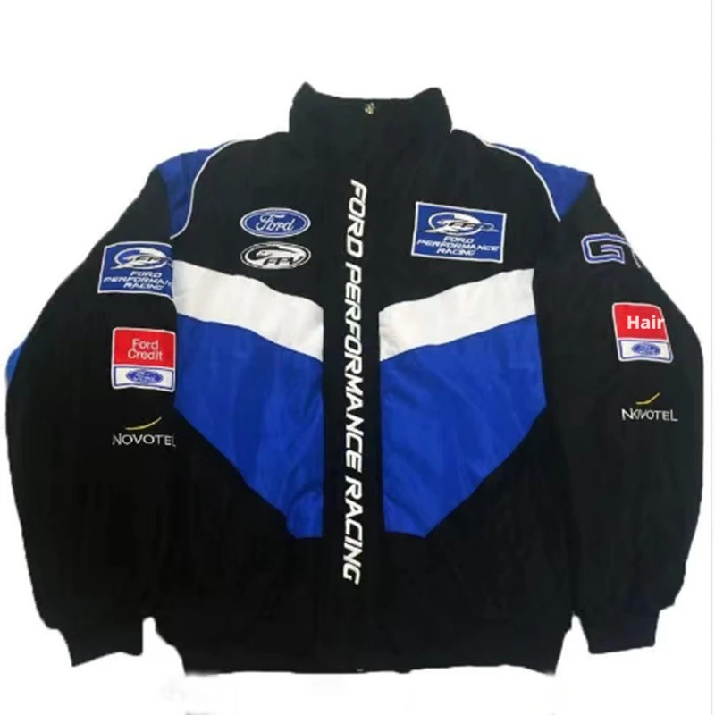 Racing Clothes Winter Cotton Cycling American Jackets Men'S Baseball Women'S Motorcycle Re