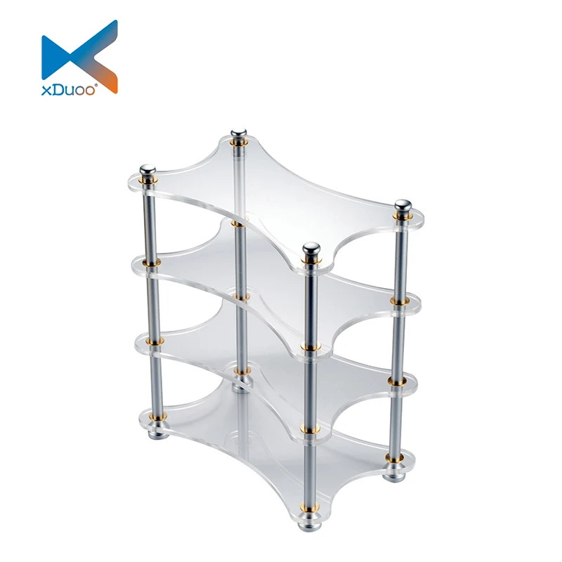 

XDUOO X-R01 Multilayer Acrylic XR01 HIFI Rack Suitable for Stacking Small Amps, Decoders for MT-602 MT-604 MU-604 etc.