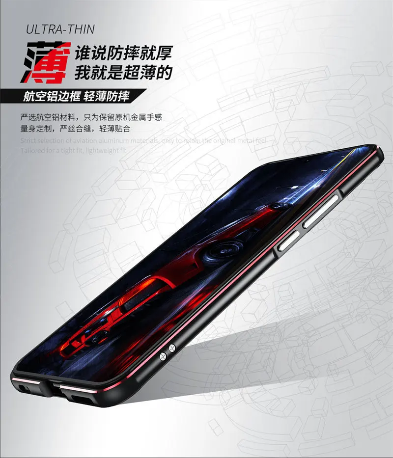 Bumper for Xiaomi Mi 12T Mi12T Xiaomi12T Glitter Metal Aluminum Frame Hard Cover Case for Xiaomi Mi 12T Pro Mi12T Metal Bumper