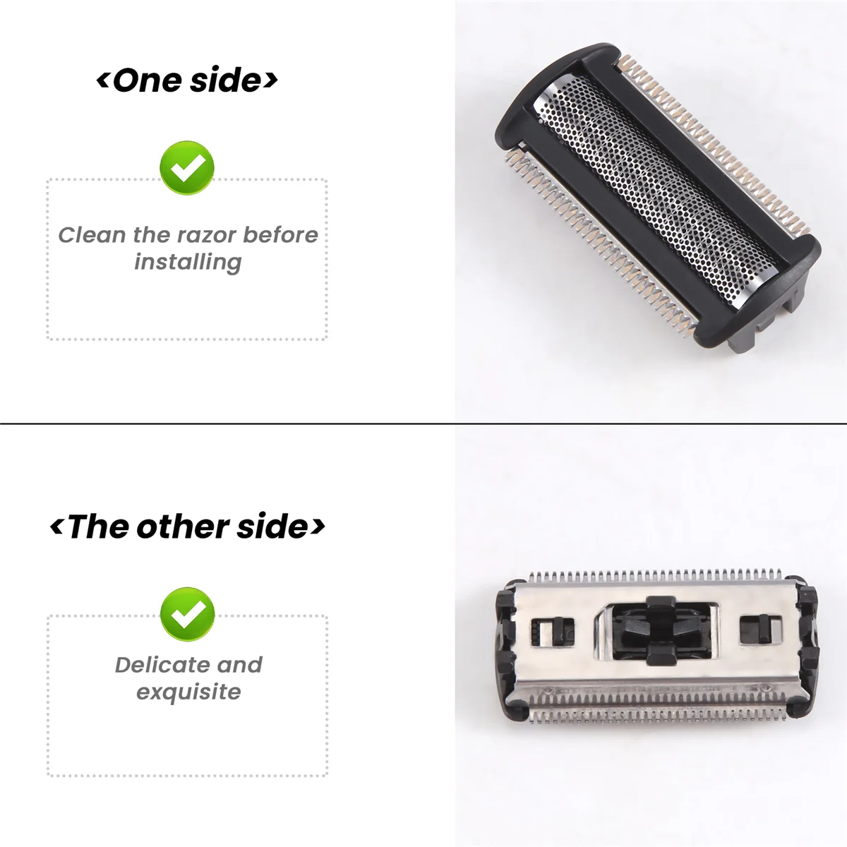 Сменный триммер для бритвенной головки 4 шт. серии Philips Bodygroom BG2024/5025 S11 YSS2 YSS3